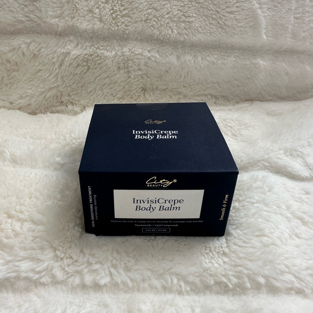 City Beauty InvisiCrepe Body Balm 5 oz Scented Skin Smoothing Tx New Sea…